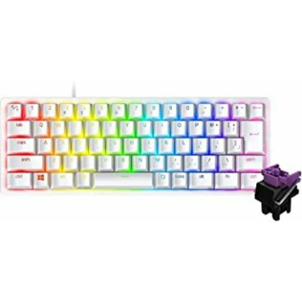 Razer Huntsman Mini JP Mercury White Clicky Optical Switch Tested - Image 1 of 1