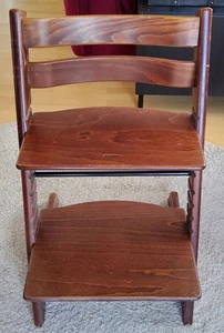 Original Stokke Tripp Trapp Hochstuhl in braun/walnuss/newbornfähig!!! - Bild 1 von 7