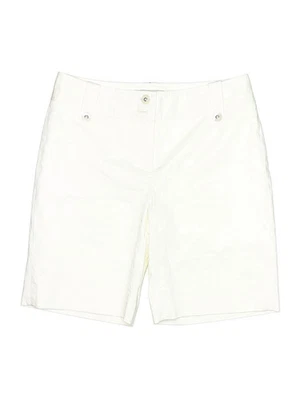 Shorts femininos White House Black Market marfim 2 - Imagem 1 de 2