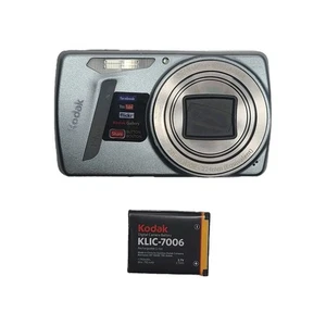 Fotocamera digitale Kodak EasyShare M580 14,0 megapixel viola testata solo con batteria - Foto 1 di 8
