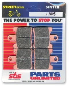 SBS HS Sintered Brake Pads 839HS Front - Picture 1 of 5