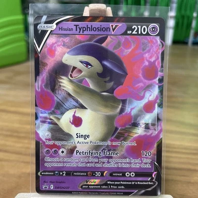 Hisuian Typhlosion V SWSH237 SWSH: Sword & Shield Promo Cards Holo - Image 1 of 2