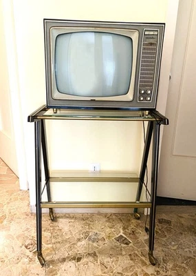 Telefunken TV, 16 M/19, Vintage, Mobile Originale + Libretto Istruzioni e Altro - Immagine 1 di 4