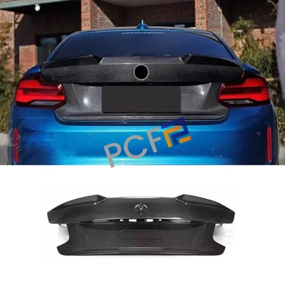 Fits 2016-2020 BMW M2 M2C F87 MP Style Rear Trunk Real Carbon Fiber Cover - Image 1 of 4