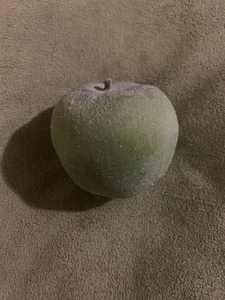 Artificial Green Sugared Apple ๐ - Picture 1 of 2