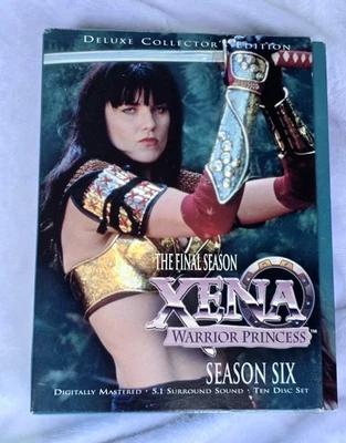 DVD Box Set 2005 Xena Warrior Princess - Season 6 Final Season - 10 Disc Set  - Imagem 1 de 4