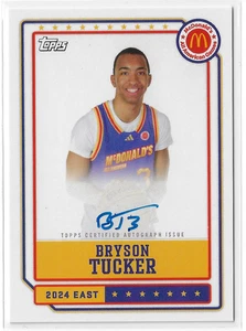 2024 Topps Chrome McDonald’s All-American Bryson Tucker #EA-BT Event Auto - Picture 1 of 2