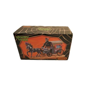 Lemax Spooky Town Table Accent Phantom Coach 3517 Halloween Pferd  - Bild 1 von 5