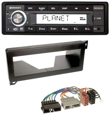 Continental USB 1DIN AUX DAB MP3 Autoradio für Chrysler Voyager Vision Neon Jeep - Bild 1 von 4