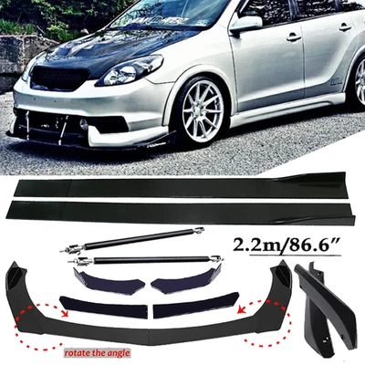 For Toyota Matrix 2003-2022 Front Bumper Lip Spoiler Splitter Car Body Rear - Image 1 of 4