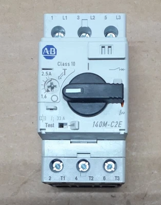 ALLEN BRADLEY 140M-C2E-B25, MOTOR PROTECTOR - Image 1 of 3