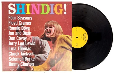 SHINDIG!  Various Artists FOUR SEASONS / JERRY LEE LEWIS / JAN & DEAN+ see  EX! Foto 1 de 4