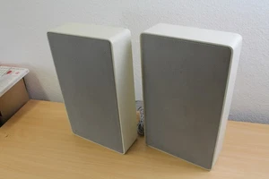 Altavoz Braun L480/1 30 vatios cajas altavoz vintage blanco - Imagen 1 de 8