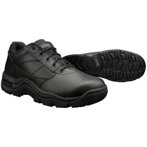 Zapatos/botas de trabajo Magnum Viper de cuero negro resistentes al deslizamiento bajo 3,5 - Imagen 1 de 6