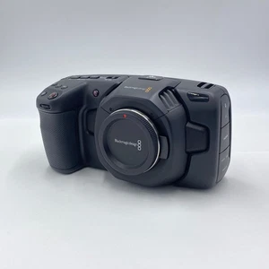 Blackmagic Pocket Cinema Camera 4K Micro Four Thirds MFT Mount Black Tested - Picture 1 of 12