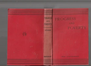 HENRY GEORGE - PROGRESS AND POVERTY 1884 EDITION very rare - Picture 1 of 3