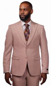 Vitali M1888 3 Pieces Suit Blush - Picture 1 of 19
