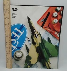 Testors catalog - Scale Plastic Model Kits Hobby - with 2 inserts - 1982