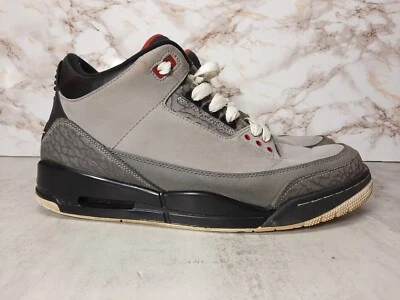 Nike Air Jordan 3 Retro Stealth 2011 Talla 11 Zapatos 136064-003 Foto 1 de 4