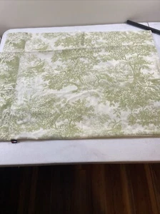 Tommy Hilfiger Kissenbezug grün weiß Toile Standard Paar Hirsch Jagd 2014 - Bild 1 von 11