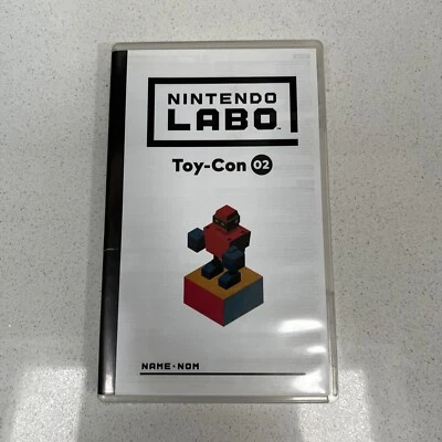 NINTENDO LABO TOY-CON 02 ROBOT KIT Game ONLY *SWITCH PAL* Great condition.  - Image 1 of 4
