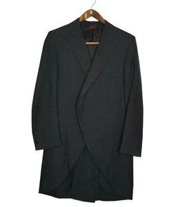 Tuta Morty Sills vintage USA su misura con risvolto a punta 1 Btn 2 prese d'aria adatta 40-42 reg - Foto 1 di 12