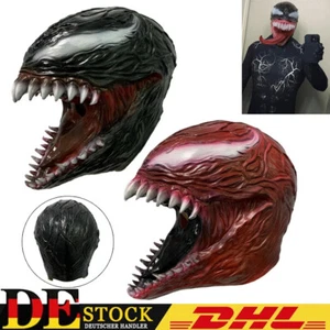 Halloween Unisex Venom Maske Cosplay Superhero Latex Horror Masken Party Helm . - Bild 1 von 15