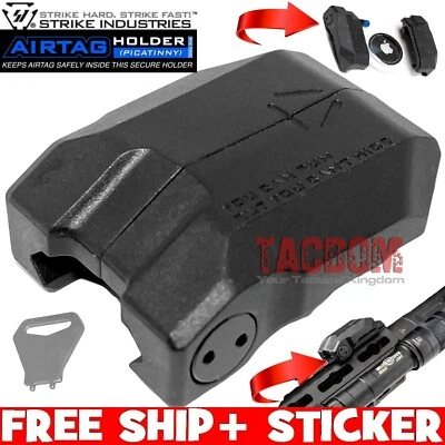 STRIKE INDUSTRIES Strike Industrie Picatinny holder for APPLE AIRTAG Find your lost weapon SECURE