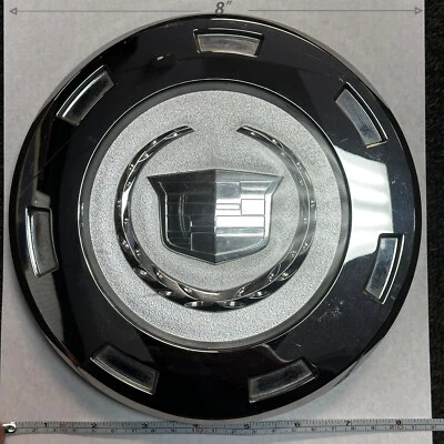 Оригинальный хромированный центральный колпак для Cadillac Escalade 2007-2009 9596649 5309 203,2 мм (8 дюймов) - Изображение 1 из 4