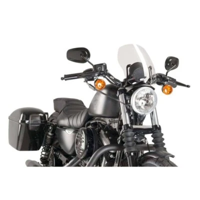 CUPOLINO PUIG PER HARLEY DAVIDSON SPORTSTER 883 SUPERLOW 2011 > 2020 TRASPARENTE - Immagine 1 di 2