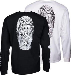 SANTA CRUZ Guad' Wave Long Sleeve Skateboard Tee Shirt - Jason Jessee Guadalupe - Picture 1 of 5