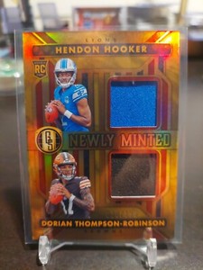 2023 Gold Standard Hendon Hooker/Dorian Thompson Newly Minted 157/199 SSP RC 