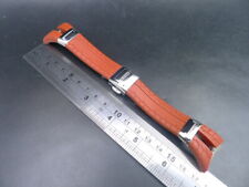 New Old Stock Pirelli 23mm Rubber Watch Band (Red Color) For Boy Size