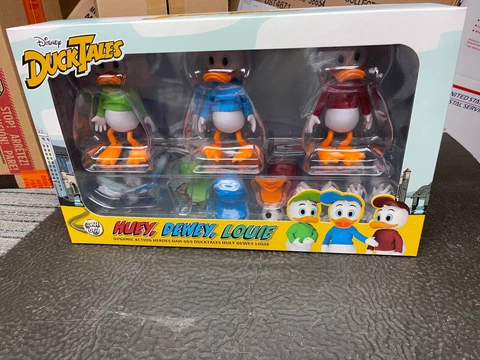 beast kingdom DUCKTALES DAH-069  HUEY DEWEY LOUIE SET  DYNAMIC 8-CTION Cover
