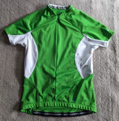 SPECIALIZED Cycling Jersey Womens Medium White Green Bicycle - Image 1 of 4
