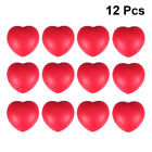 12 Squeeze Heart PU -Duftspielzeug für Kinder, rot