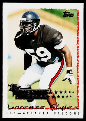 Lorenzo Styles, 1995 Topps, #433, Atlanta Falcons, RC - Image 1 of 2