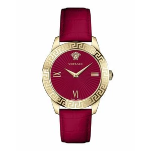 Versace reloj de pulsera para mujer cuero Greca VEVC00921 - Imagen 1 de 2