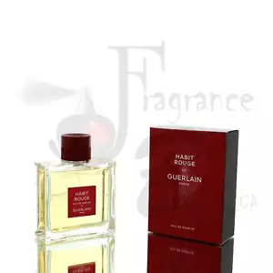 Habit Rouge By Guerlain EAU DE PARFUM (EDP) M 50ml Boxed - Picture 1 of 1