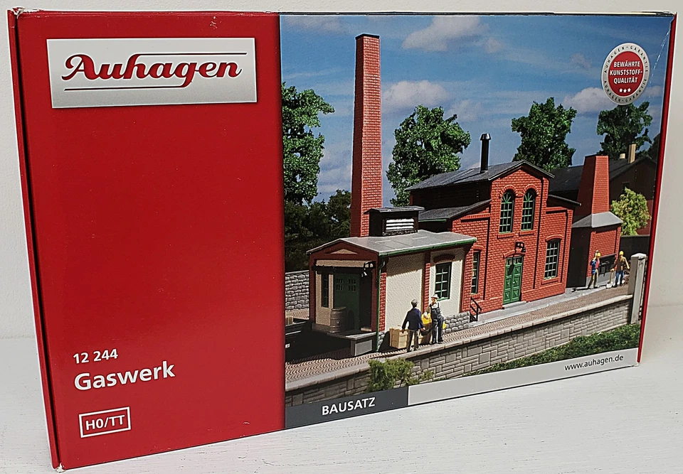 12244 Auhagen HO TT Kit of a Gasworks C 10 MINT
