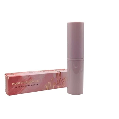 PALO PARA LABIOS Y RUBOR 2 en 1 color positivo Mally - hermoso pulido (nuevo sin caja/tamaño completo) Foto 1 de 2