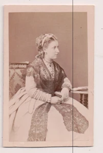 Vintage CDV Helena of United Kingdom Princess Christian of Schleswig-Holstein - Picture 1 of 2