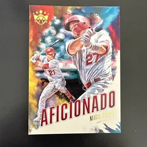 2020 Panini Diamond Kings Aficionado Baseball # A-7 Mike Trout NM - Picture 1 of 2