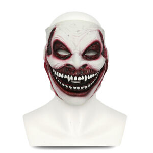 1PC The Fiend Latex Mask Scary Realistic Demon Mask for Halloween Cosplay Props