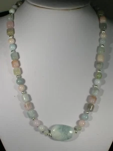 20" Beryl Bead Necklace - Picture 1 of 2