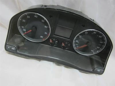 Cuadro de instrumentos medidores de tablero de instrumentos OEM 2009 2010 Volkswagen Jetta 2,0 L 160 MPH Foto 1 de 4