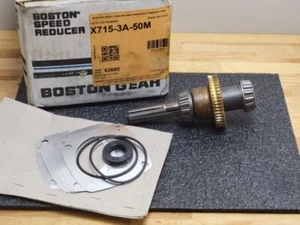 Boston Gear Speed Reducer Output Shaft Sub Assembly X715-3A-50M - Picture 1 of 7