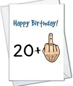 Funny 21St Birthday Card for Him Her, Turning 21 Gifts, Happy 21 Bday Cards for - Picture 1 of 8