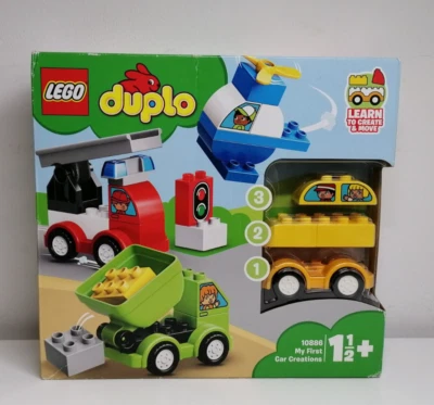 Lego 10886 My First Car Creations - Mes premiers véhicules Duplo 2019 - Photo 1/4