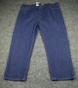 Carhartt FR Jeans Mens 46(45)X30 Blue Flame Resistant Relaxed USA Made Workwear- - Picture 1 of 16
